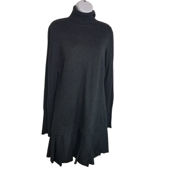 Soft Surroundings Chloe angora blend turtleneck sweater dress - Picture 2 of 9